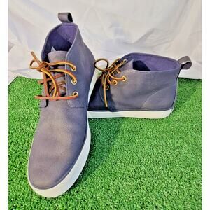 Polo Ralph Lauren Calder Mid Grained Nubuck Sneakers Men Size 8D